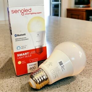 NEW Sengled Smart LED Light Bulb, Alexa Pairing - Warm White, Bluetooth, 1-Pack